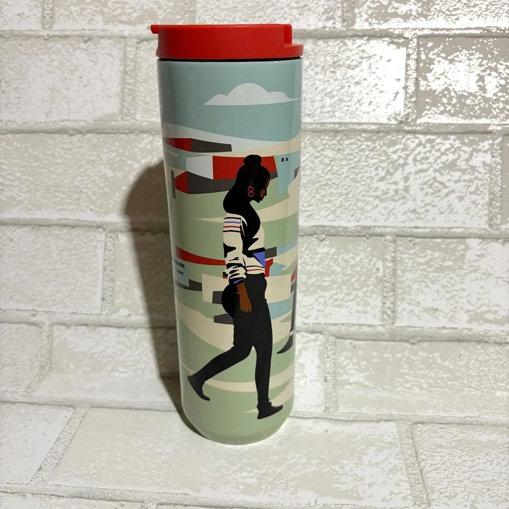 Starbucks + Lou Black History 2024 Vacuum Insulated Stainless Steel Tumbler NEW